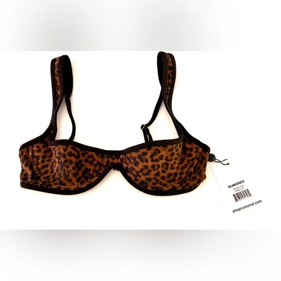 Rumored Wild Print Underwire Bra - Picture 5 of 9